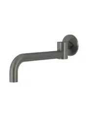 Meir Round Swivel Wall Spout Bath Laundry Outlet Brushed Nickel MS16-PVDBN
