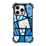 iPhone 16 Pro Bounce Case MagSafe Compatible BLUE LANDSCAPE BY ROMERO BRITTO