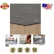 Customizable 8x10 Non-Slip Rug Pad - Lightweight Felt & Rubber, Ideal for Homes
