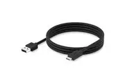 Zebra 1 m USB/USB-C Data Transfer Cable for Mobile Computer - 1 - First End: 1 x 24-pin USB Type C - Male - Second End: 1 x USB Type A - Male - Black