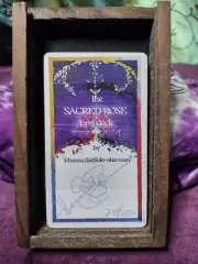 The Sacred Rose Tarot Sealed by Johanna Gargiulo-Sherman Signed Limited Edition
