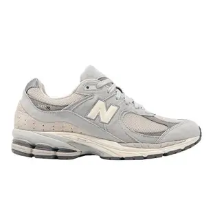 New Balance 休閒鞋 2002R 男鞋 灰 米白 麂皮 拼接 緩震 千禧跑鞋 NB M2002RLN-D