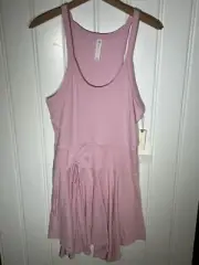 Daily Practice Women's Size Large Anthropologie Half Pipe Mini Dress Pink