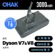 【CHAK恰可】Dyson V7 V8共用版 3000mAh 副廠吸塵器鋰電池 DC8230(適用SV11 HH11 SV10 SV10K)