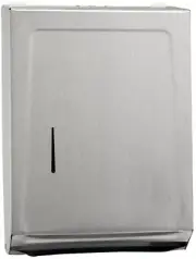 Paper Towel Dispenser, M/C-Folds, S/S (6 Each)