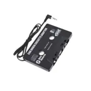 BLACK IN CAR CASSETTE TAPE ADAPTER FOR MP3 IP Hone Od NANO CD CASSETE NEW