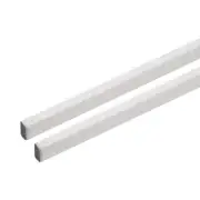 2pcs RF Faraday Foam Gasket/Conductive Foam Strip 39.4"x0.24"x0.39" Shield Box