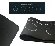 Dog Button Mat Only (Holds 4) Dog Buttons for Communication Board, Sound Buttons
