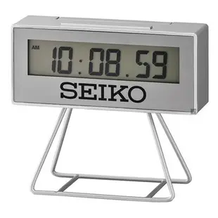 嚴選時計屋【SEIKO】日本精工SEIKO 座掛兩用 倒數計時 自動固定燈光時鐘 電子鬧鐘 QHL087 QHL087S