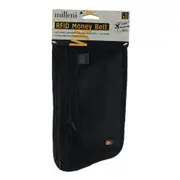 Milleni Travel RFID Money Belt Slim Design up to 127cm - Black