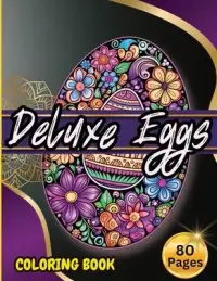 在飛比找博客來優惠-Deluxe Eggs Coloring Book: Eas