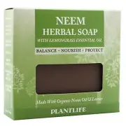 Plantlife Neem Herbal Soap, 4 Ounce Bar