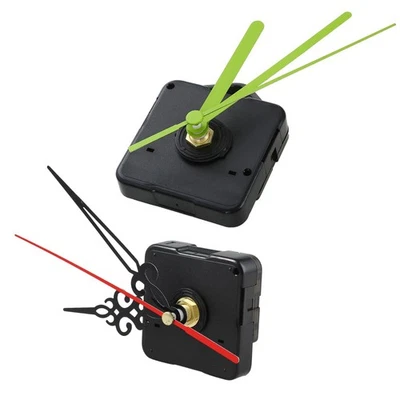 2 Pcs Modern Quartz Wall Clock Mechanism Movement Repair Replacement Parts Y9S7