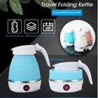 Foldable Electric Kettle Mini Silicone Kettle Portable Water Kettle Travel Use