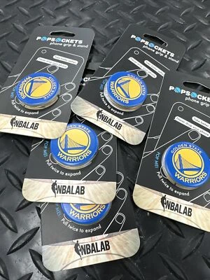AUTHENTIC NBA GOLDEN STATE WARRIORS BASKETBALL POPSOCKET POPGRIP •iPHONE/ANDROID