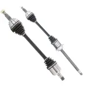 TrakMotive Front CV Axle Shafts Set of 2 RH LH for Nissan Quest FWD 2004-2009 (for: Nissan)