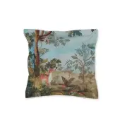NNEDSZ Studio Winter Blooms Multi Cotton Cover Square Cushion