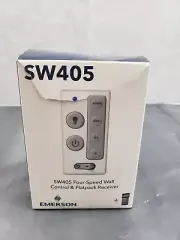 New EMERSON SW405 UNIVERSAL CEILING FAN LIGHT WALL MOUNT REMOTE CONTROL KIT