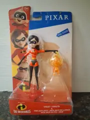 The Incredibles Violet Fire Jack Jack action figure NEW Packaging Is Not Perfect