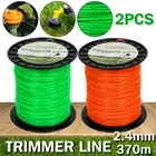 2.4mm*370m Trimmer Line Whipper Snipper Brush Cutter Brushcutter Cord AU STOCK