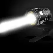 15000LM Bike Front Rear Light USB Rechargable Lamp Flashlight Bicycle LED KC