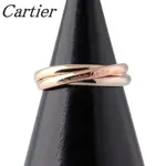 CARTIER 卡地亞 戒指 750 TRINITY系列 三色 MERCARI 日本直送 二手