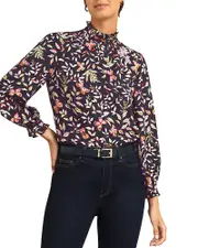 Hobbs London Elspeth Ruffled Blouse