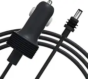 ​Lyvixora Starlink Mini Car Charger Cable 3M/10FT, Direct 12V-48V DC Power Cord for Starlink Mini DC Male to Cigarette Lighter Socket, Waterproof Vehicle Power Adapter for Trucks/Boats/Camping​