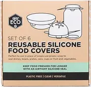 Ever Eco Silicone Food Covers 6-Pieces
