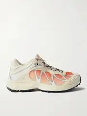 [Salomon] Salomon - Xt-whisper Rubber-trimmed Ombré Mesh Sneakers - Cream - UK 5.5 UK 5.5 Cream