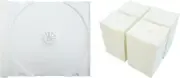(200) CD Trays - SOLID WHITE Replacement Inserts for Jewel Boxes Cases #CDIR80SW