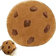Cookie Pillow Funny Chocolate Chip Cookie Plush, 18 Inch Soft Comfort Food Pillows Round Throw Pillow Food Pillows, Cookie Plush, Fake Cookies, Round Throw Pillow, Funny Pillows-