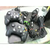 在飛比找蝦皮購物優惠-二手 微軟 XBox360 電視遊樂器 電玩遊戲 主機+2隻