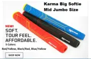 Karma Big Softie Mid Jumbo Putter Grip Soft Rubber Material 3 Colors