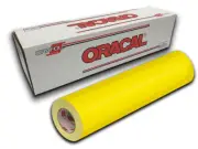 12" X 5yd - Brimstone Yellow Matte Oracal 631 Exhibition Cal Roll