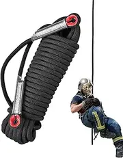 Rope Climbing, Mountaineering Rope Static, Outdoor Exercise Mountaineering Safety Equipment for Fitness and Strength Training
