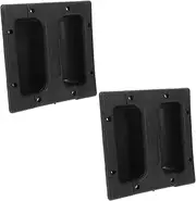 VINTORKY 2pcs Speaker Carry Handle Speaker Handle Replacement for Easy Installation for Subwoofer Garage Door Fence Gate Modern Design