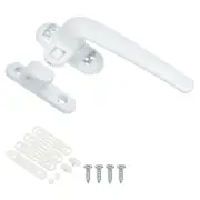 Aluminum Alloy Window Handle Casement Window Sliding Locks White Right Hand