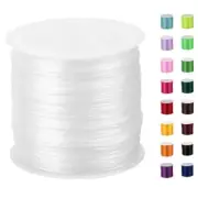 1mm Elastic String Stretchy Bead Cord String for Bracelet Beading Jewelry Making