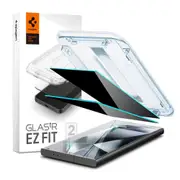 SPIGEN Galaxy S24 Ultra Screen Protector, 2024 Genuine EZ Fit Privacy Tempered Glass 2 PCS for Samsung