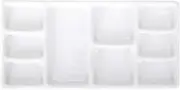 VanEnjoy White Square Ceramic Artist Paint 7.5"*4.2"(L*W),