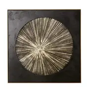 [James Lane] Archi Sunrise Hand Painted Wall Art - 100cm x 100cm