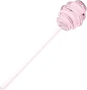PHENOFICE Transparent Stick Practical Honey Stirring Rod for Kitchen Use and Jam for and Homemade Treats