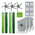 Roller Side Brush Filter Dust Replacement Parts Fit for iRobot Roomba S9/S9 Plus
