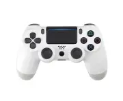 Wireless Game Controller Ps4 Controller Bluetooth Dual Head Head Handle Joystick Mando Game Pad For The Game Console 4 - White