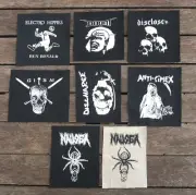 Crust Punk and Dbeat Patches Discharge, Anti Cimex, Disclose, Nausea, Doom +more