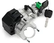 Ignition Switch Lock Cylinder with 2 Keys (with Chip) Compatible with Honda Civic 1.3L 1.7L 2003 2004 2005