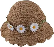 [FOMIYES] Fisherman's Hat Hat Wide Brim Hat Straw Sun Hat Summer Accessories Sun Protection Hat Summer Beach Hat