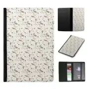 PASSPORT ITINERARY ORGANIZER|FUNKY SHAPE SEAMLESS PATTERN #1