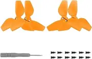 Propellers 2 Pairs 2016S Colorful Propellers for D-JI NEO Drone Wings Light Weight Blade Props Spare Parts Accessory(Orange)